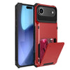 Orbit Shockproof iPhone Wallet Case For 14-17 Series Red iPhone Air
