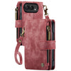 Saevio Magnetic Leather iPhone Case Red iPhone Duo