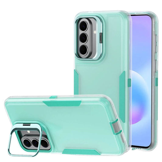 Servo Heavy Duty Shockproof Case For Galaxy A Series Clear Light Green