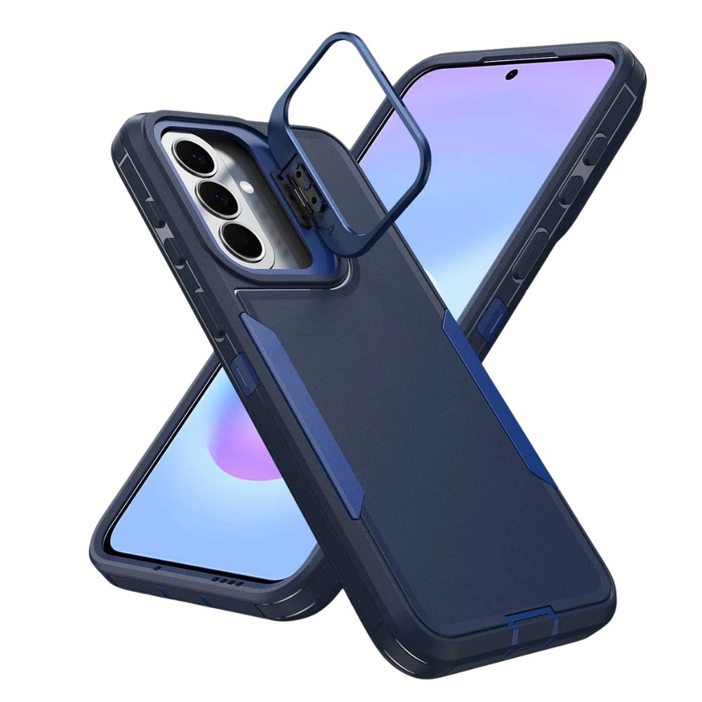 Servo Heavy Duty Shockproof Case For Galaxy A Series Dark Blue
