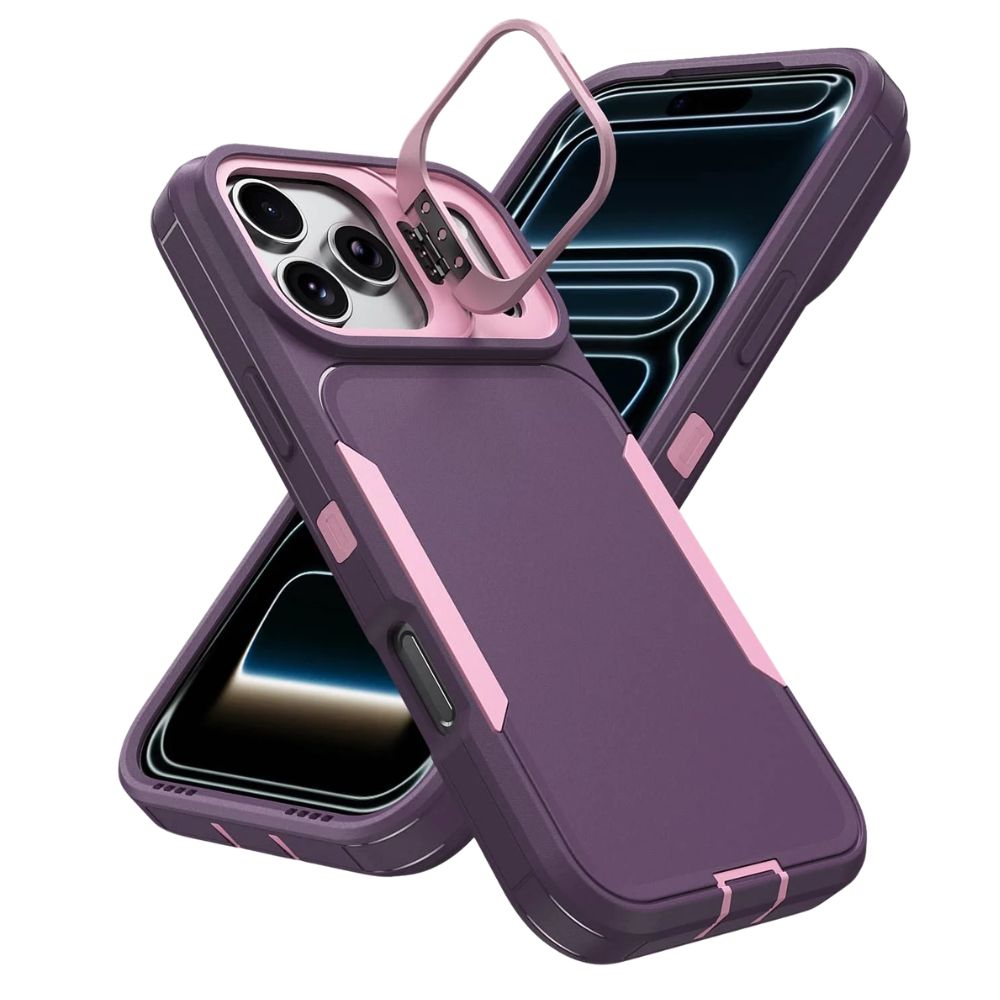 Silex Heavy Duty Shockproof iPhone Case With Kickstand