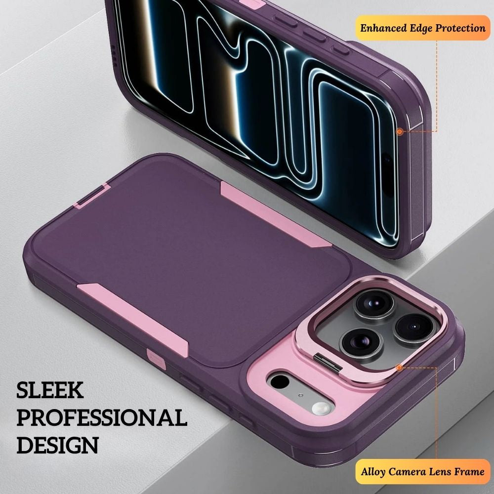 Silex Heavy Duty Shockproof iPhone Case With Kickstand