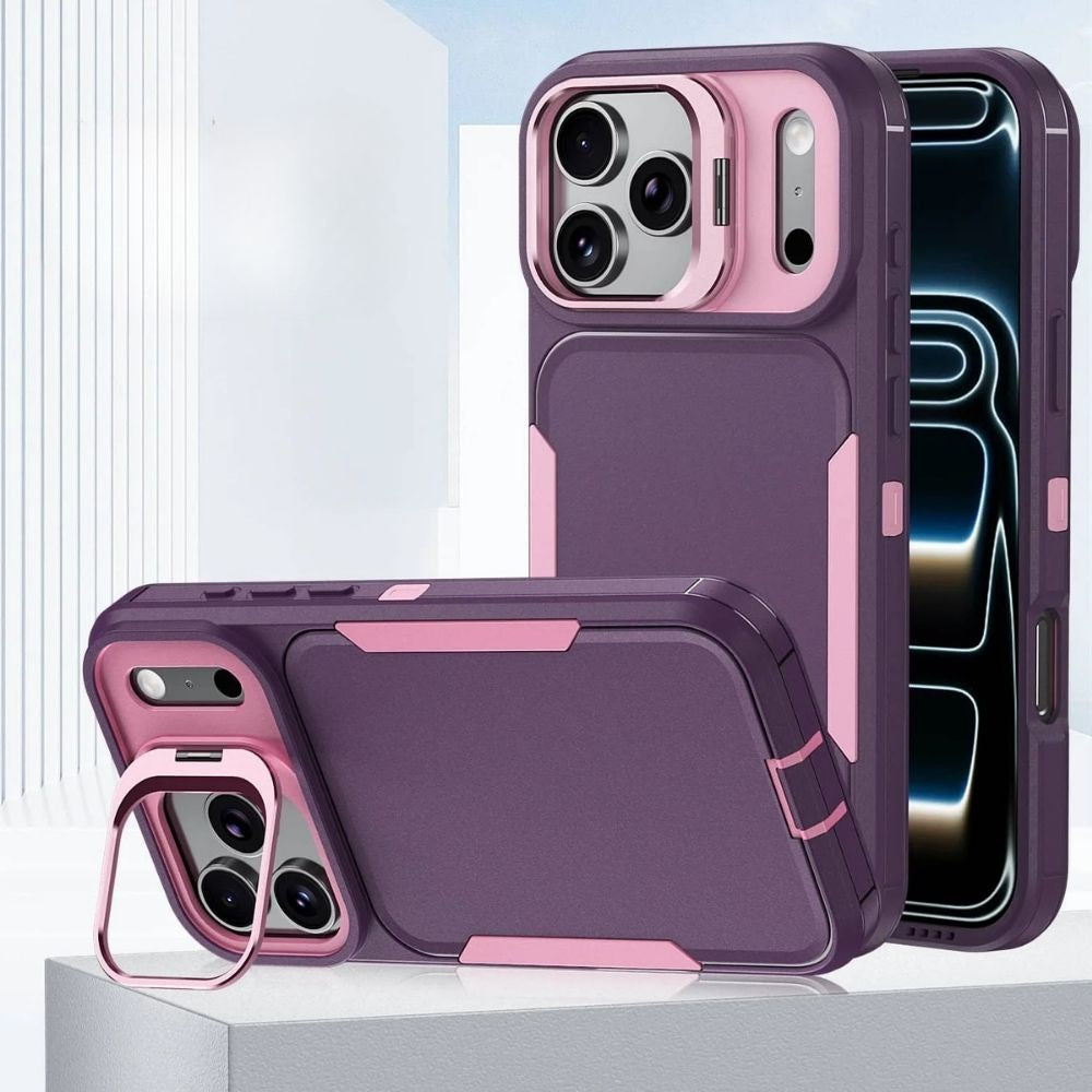 Silex Heavy Duty Shockproof iPhone Case With Kickstand