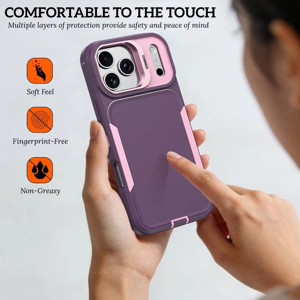 Silex Heavy Duty Shockproof iPhone Case With Kickstand