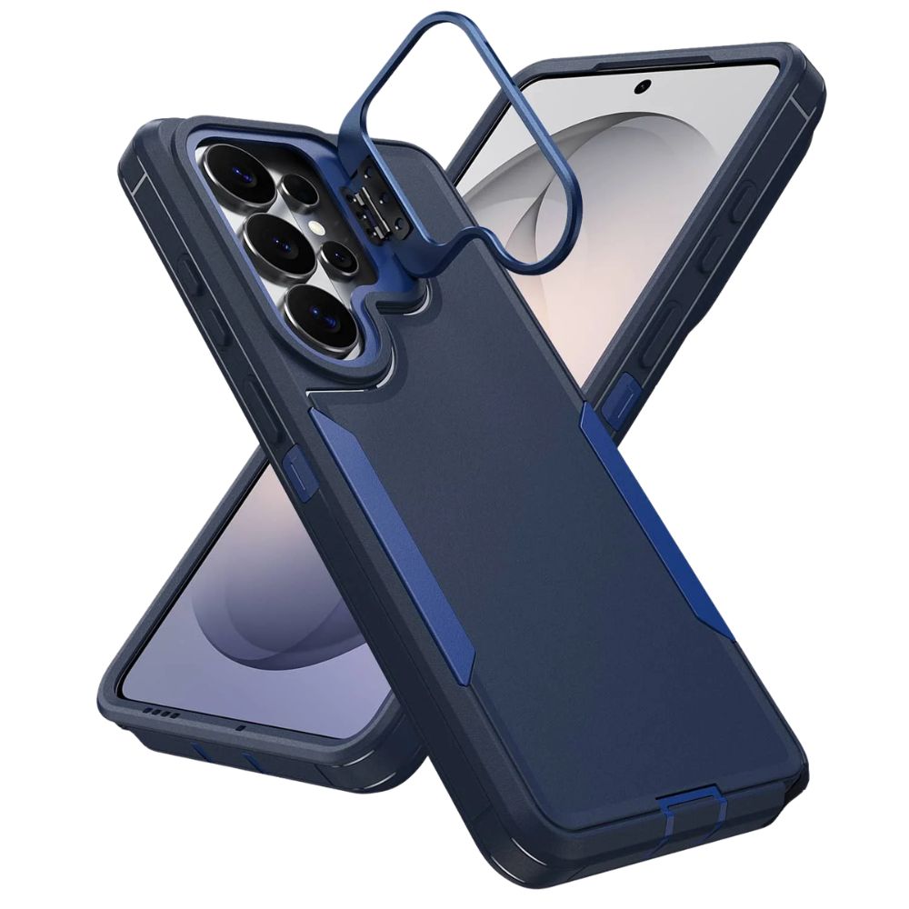 Soleo Heavy Duty Shockproof Case For Galaxy S Series Dark Blue