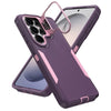 Soleo Heavy Duty Shockproof Case For Galaxy S Series Purple Pink