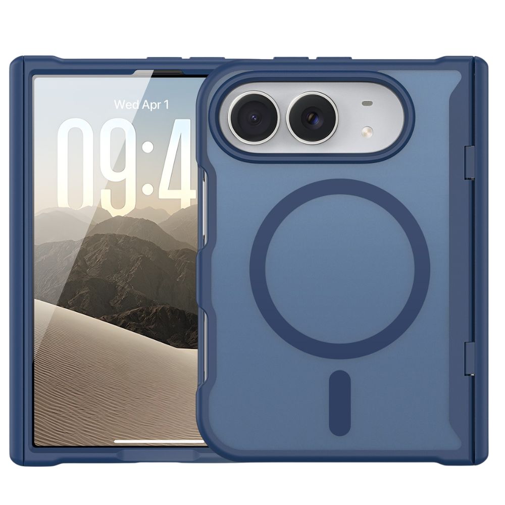 Valeo Slim Shockproof MagSafe iPhone Case Blue iPhone Duo