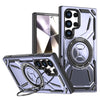 Venio Magnetic Shockproof Galaxy Case With Kickstand Light Purple