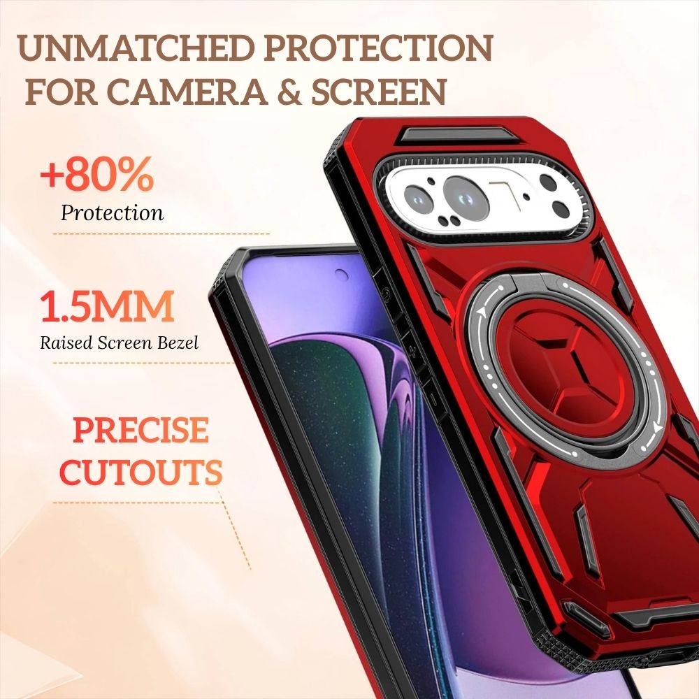Vereor Magnetic Shockproof Google Pixel Case With Kickstand