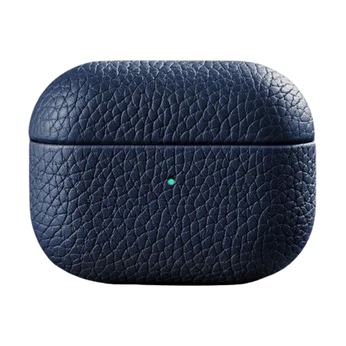 Veto Genuine Leather Airpods Case Blue