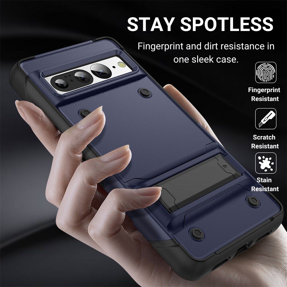 Cribro Shockproof Armor Case With Rugged Kickstand For Google Pixel 7 Series