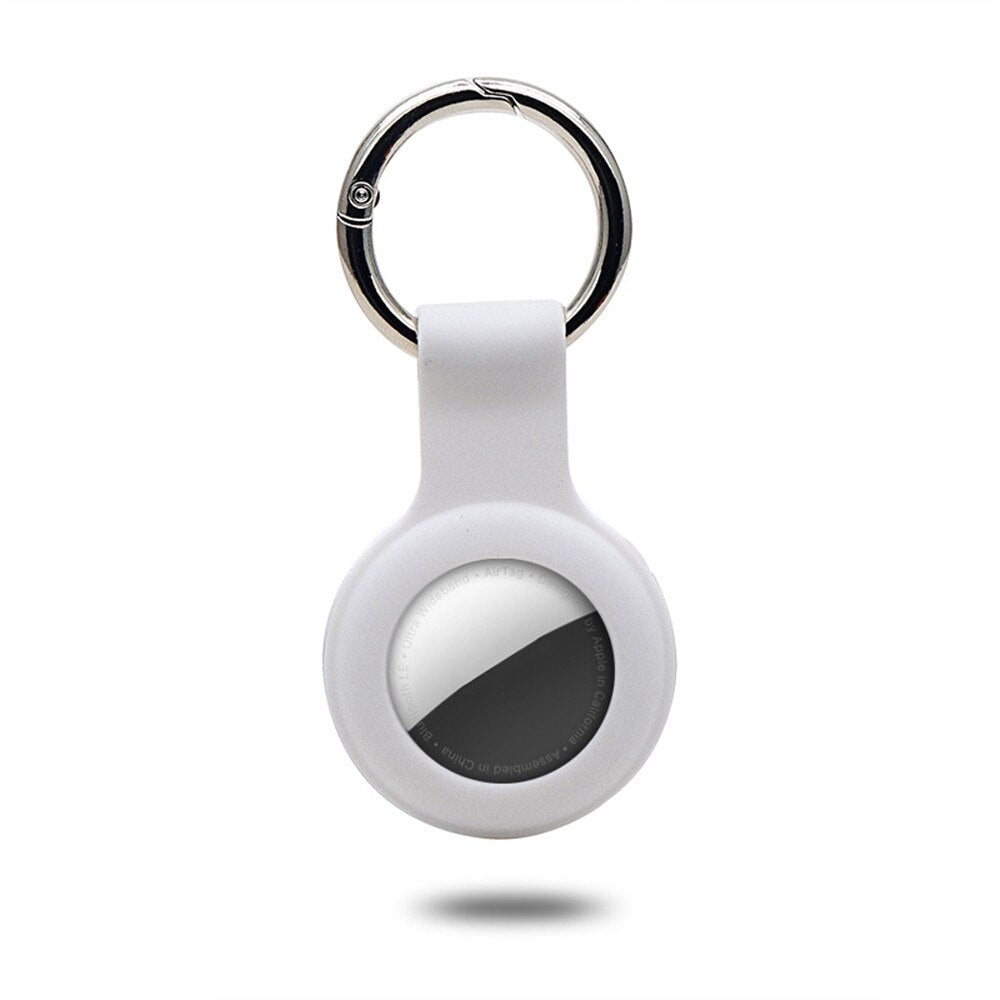 Apta Liquid Silicone Keychain Airtags Case - Astra Cases