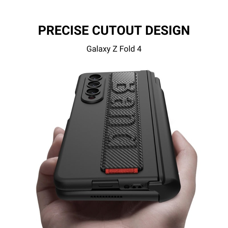Fumi Protective Case With Magnetic Pen Hinge And Screen Protector for Galaxy Z Fold 4