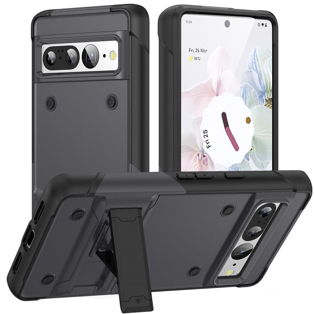 Inferna Shockproof Armor Case With Rugged Kickstand For Google Pixel 7 Series - Astra Cases