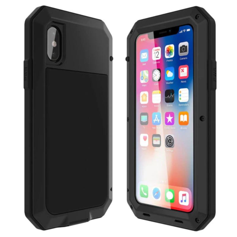 Titan Heavy Duty Metal iPhone Case For X, SE, 11, 12 13 Series